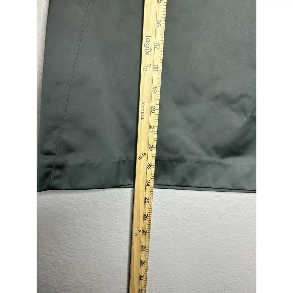 Ter Eat Bantine Gray A Line Skirt Zip Pockets Italian Size 46 US 10 New Designer - Picture 3 of 13